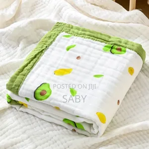 100% Cotton Six-Layer Gauze Baby Towel Size 110x110cm