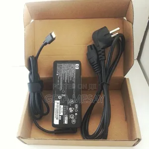 Photo - Hp Laptop Pc Charger 65-Watt Usb Type-C Laptop Charger