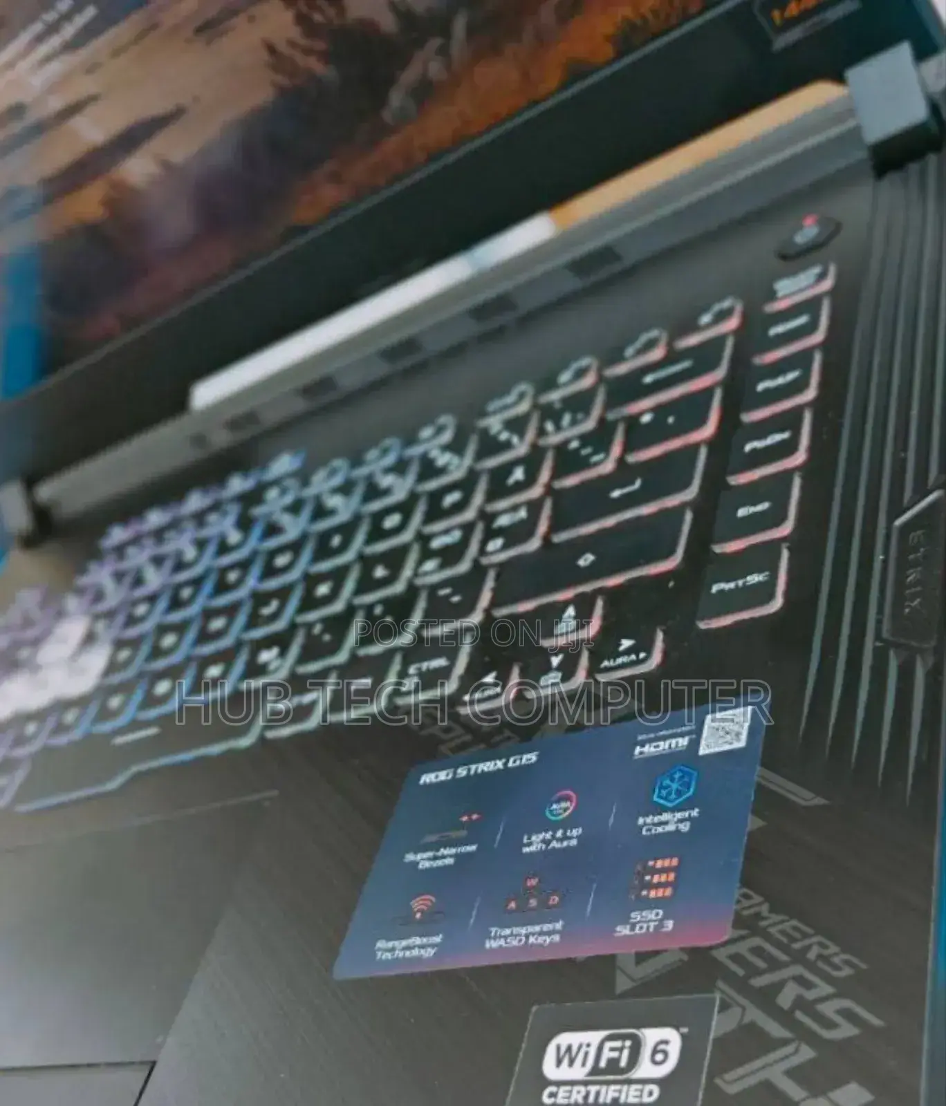 New Laptop Asus ROG Strix G15 16GB Intel Core I7 SSD 512GB