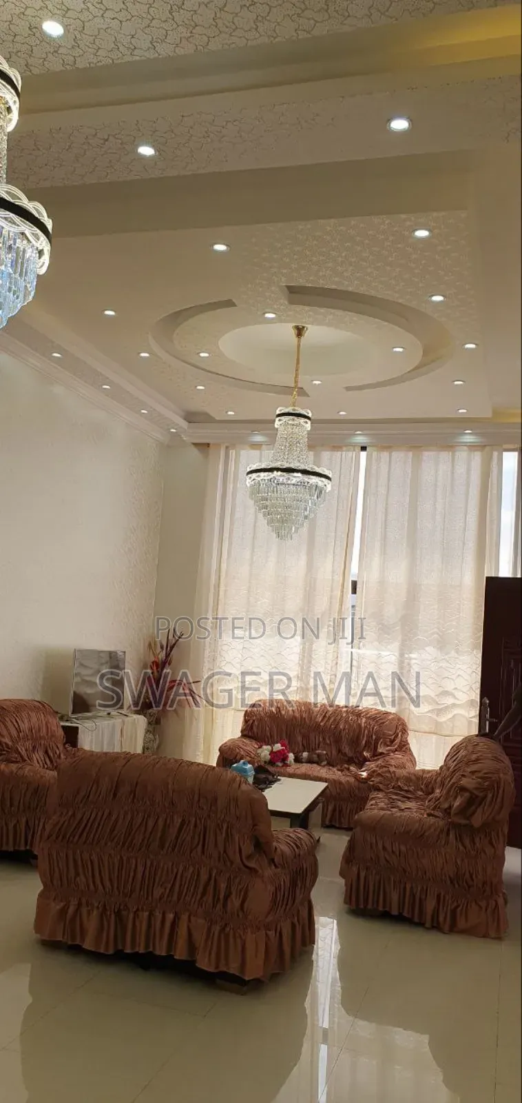 Furnished 6bdrm Villa in Lege Tafo, Yeka for sale