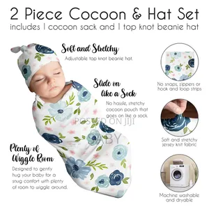 Receiving Blanket With Hat