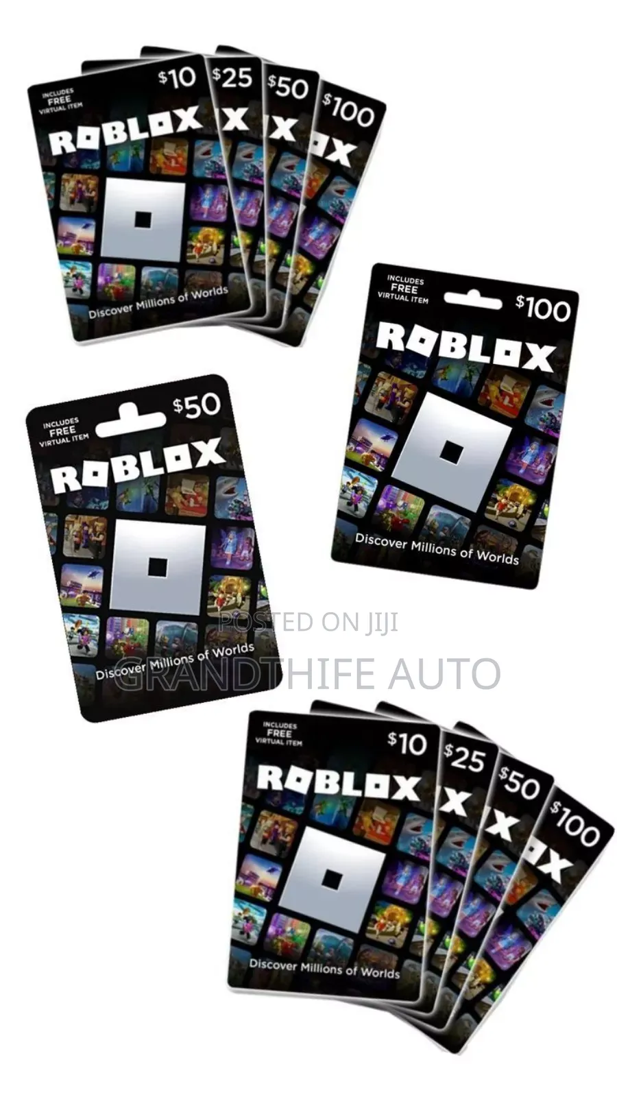 Roblox Card