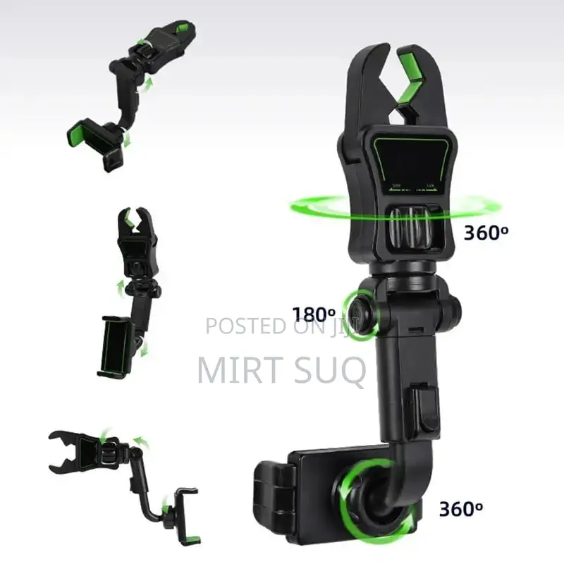 Car Rearview Mirror Mobile Phone Holder