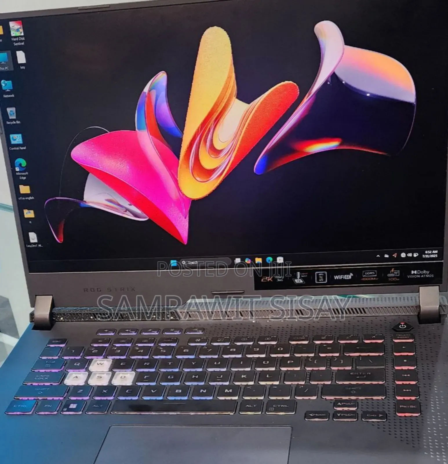 New Laptop Asus ROG Strix G15 16GB AMD Ryzen 7 SSD 1T