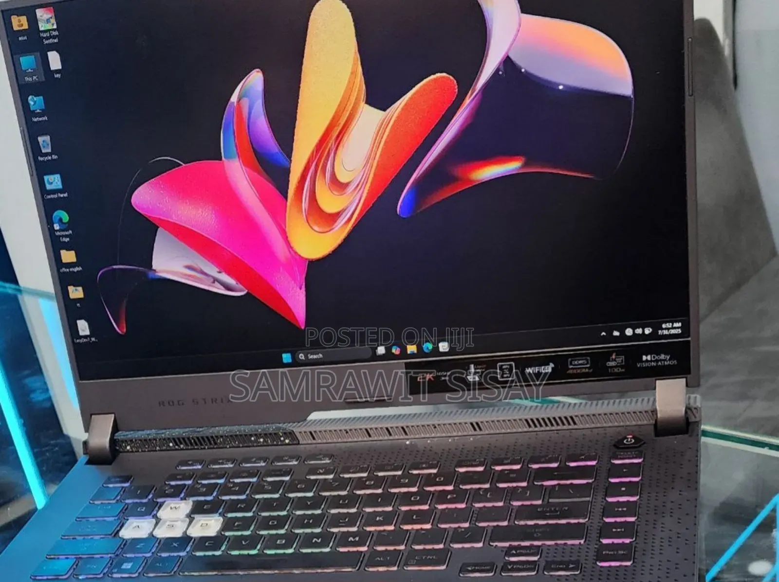 New Laptop Asus ROG Strix G15 16GB AMD Ryzen 7 SSD 1T