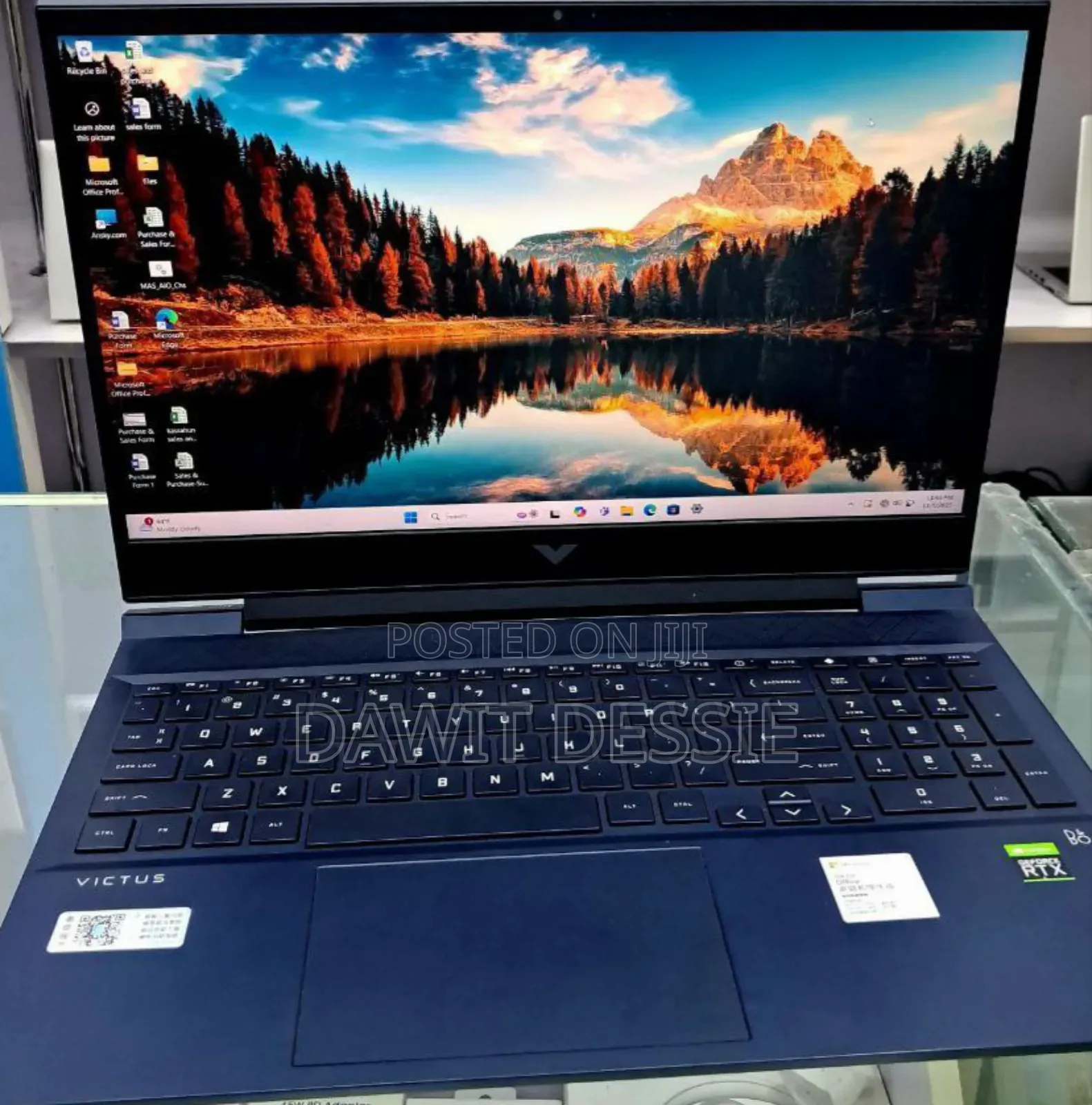 New Laptop HP 16GB Intel Core I7 SSD 512GB