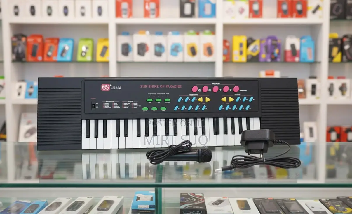 3738s Electronic Keyboard 37 Keys With Mic for Kids Age 3+ - Large