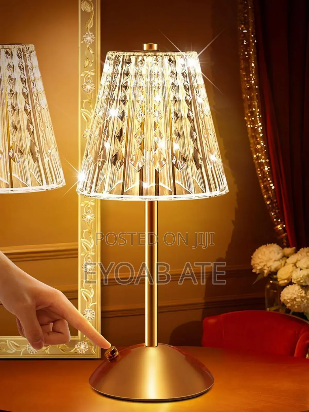 Crystal Table Lamp