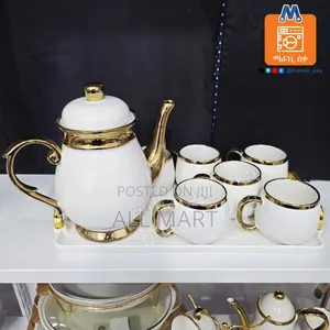 8 Set Ceramic Milk And Tea Serving Set