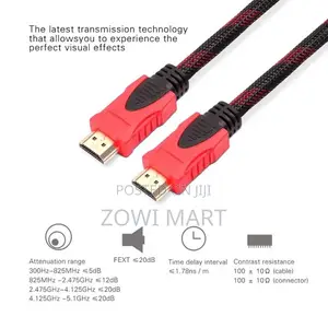 Hdmi to Hdmi 5m Cable Ultra Hd High-Speed