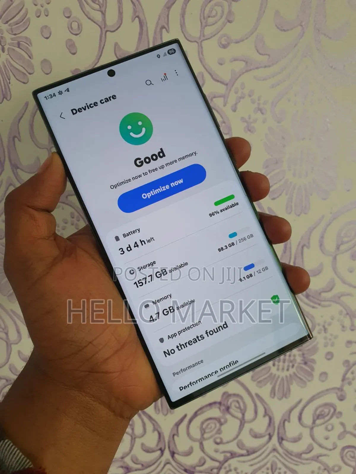 New Samsung Galaxy S23 Ultra 256 GB Green