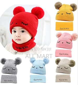 ከፍተኛ ጥራት ያለው.የህፃን ልጅ ( ኮፍያ እና ስካርቭ)