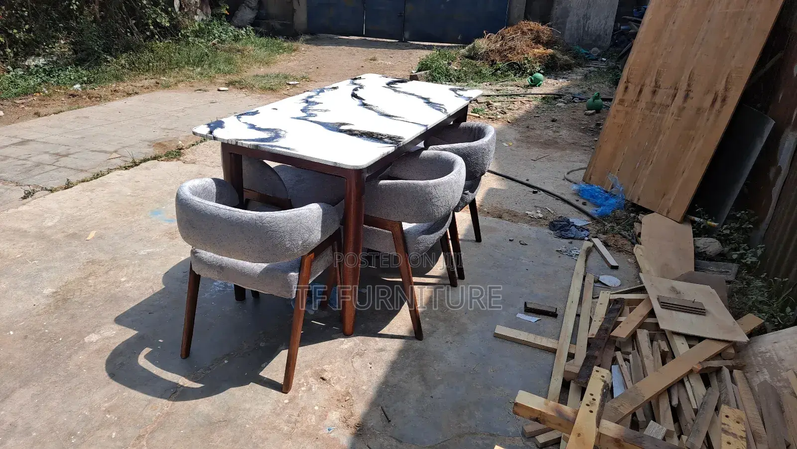 Dining Table With Epoxy