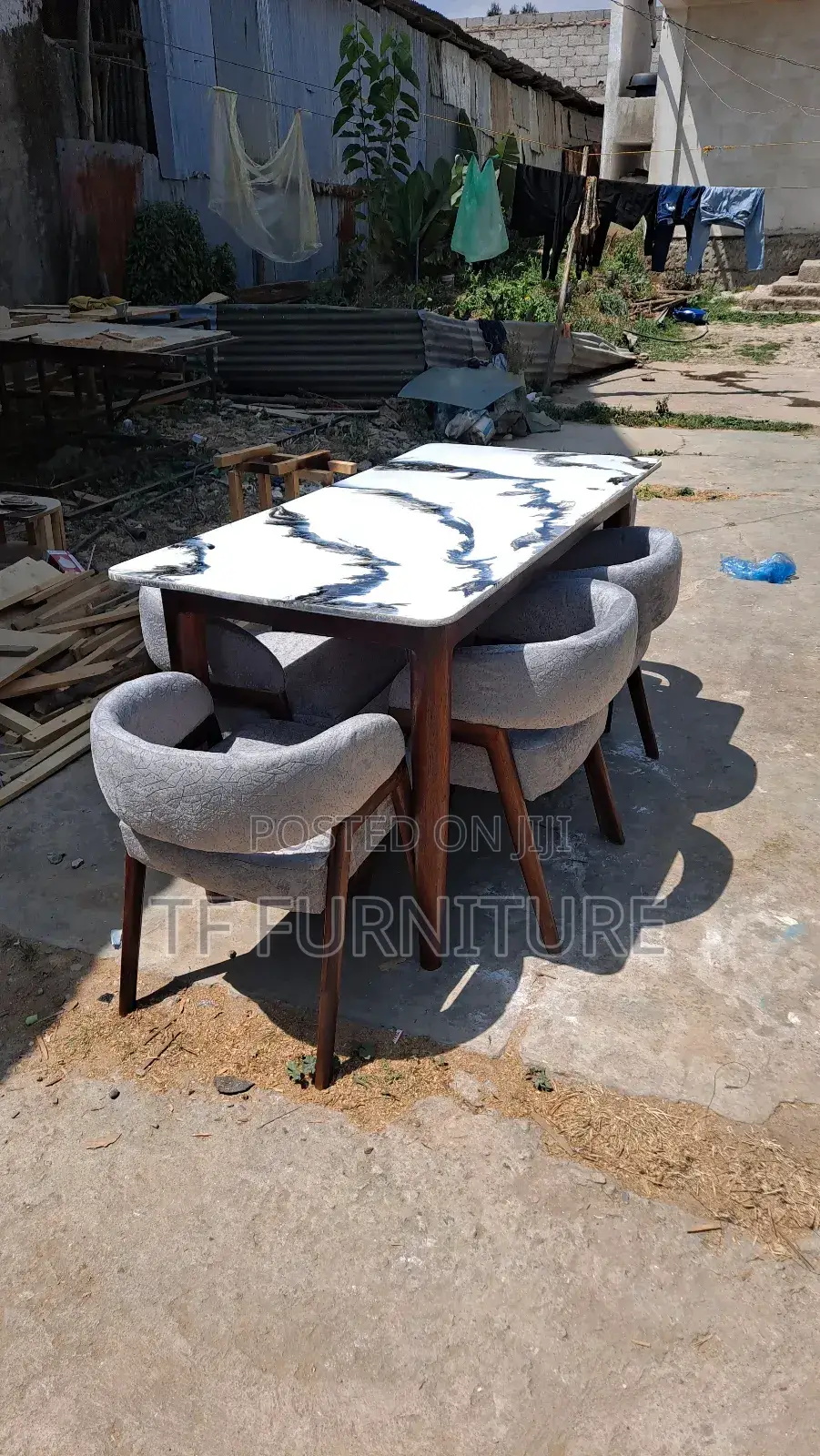 Dining Table With Epoxy