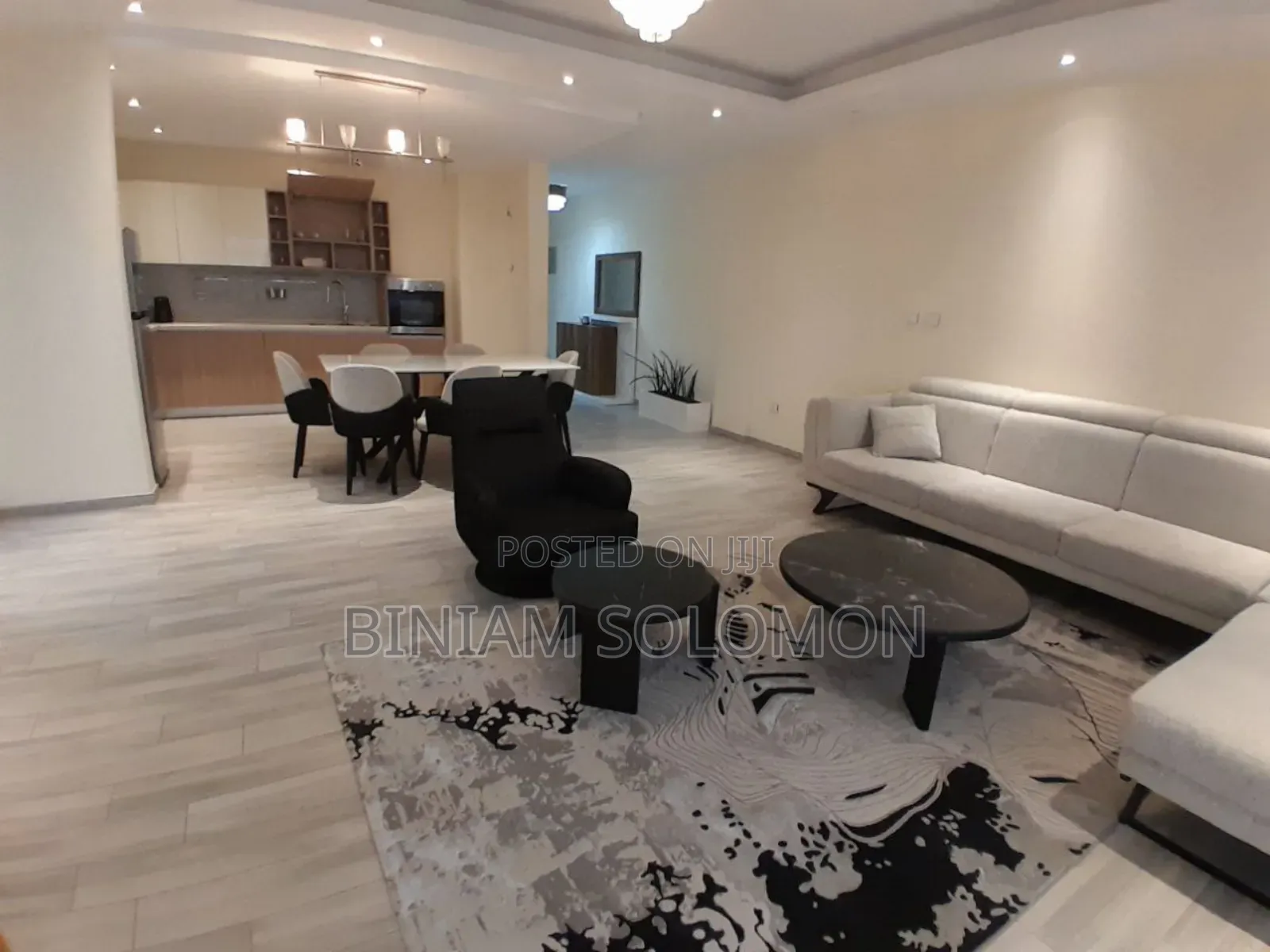 Furnished 3bdrm Apartment in Bole for rent