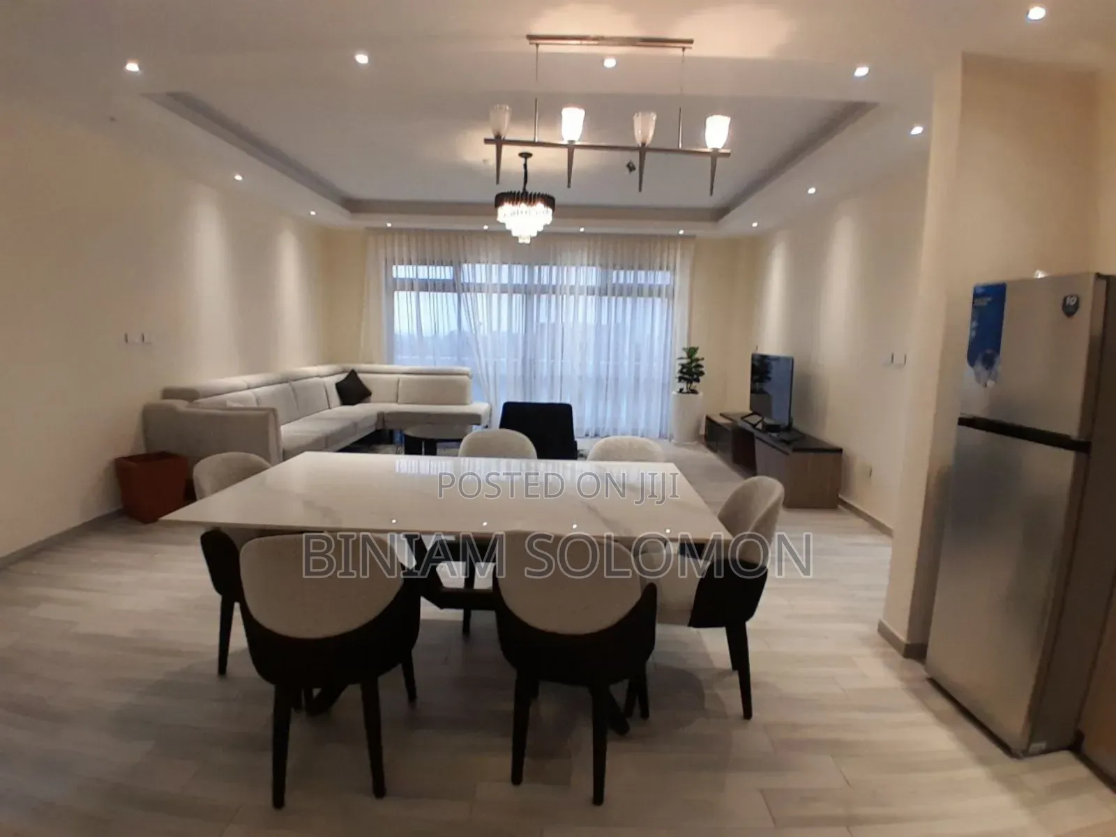 Furnished 3bdrm Apartment in Bole for rent