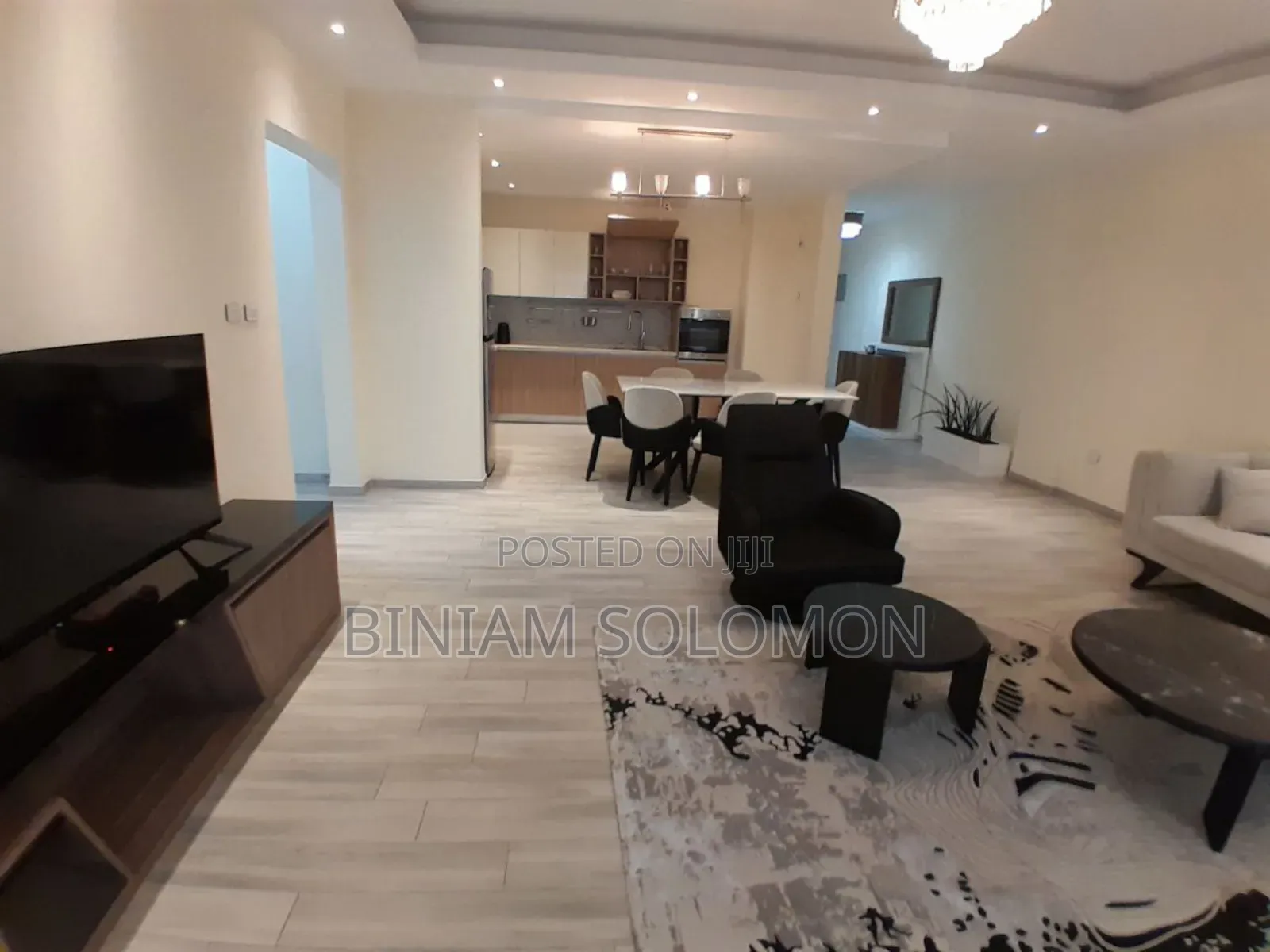 Furnished 3bdrm Apartment in Bole for rent