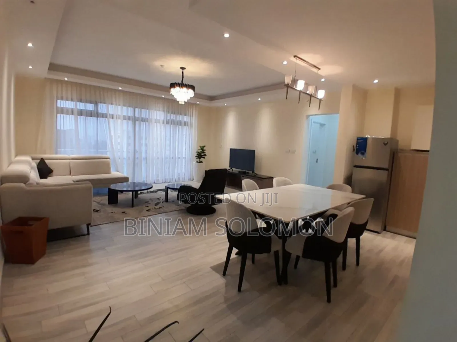 Furnished 3bdrm Apartment in Bole for rent