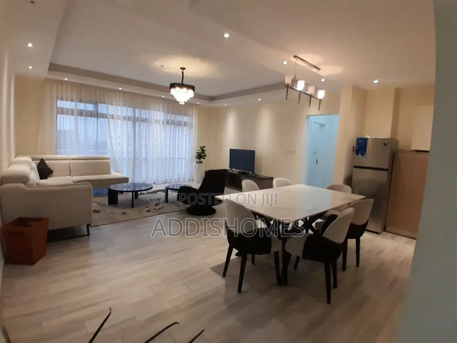 Furnished 3bdrm Apartment in Bole for rent
