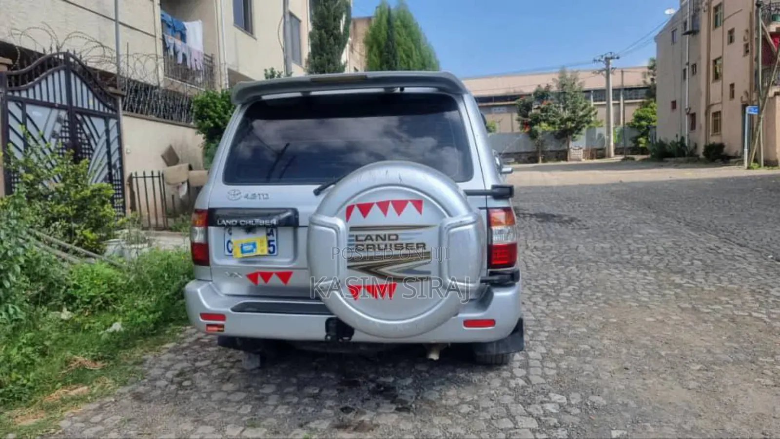 Toyota Land Cruiser 2007 Silver