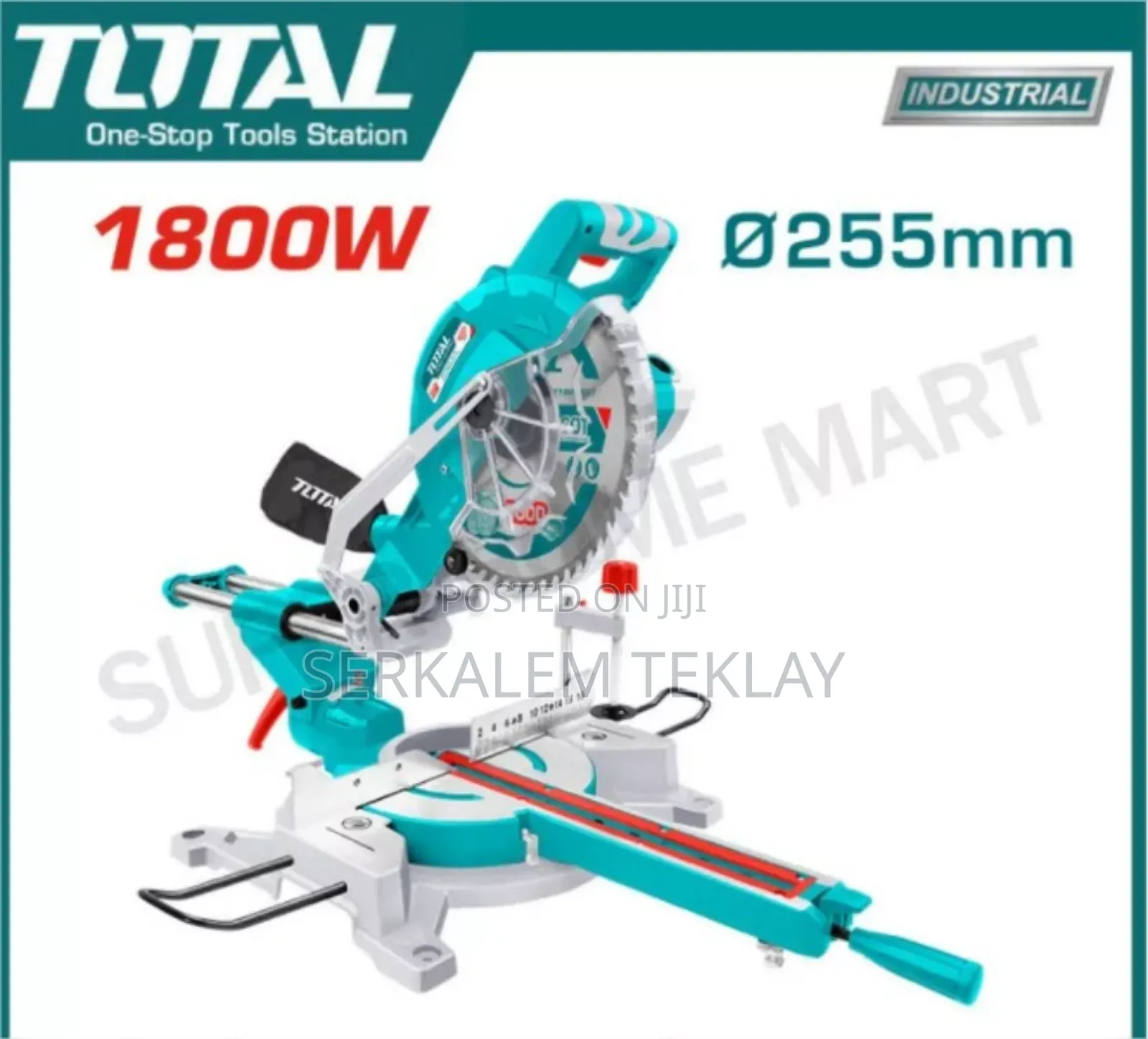 Total 1800w Sliding Mitre Saw