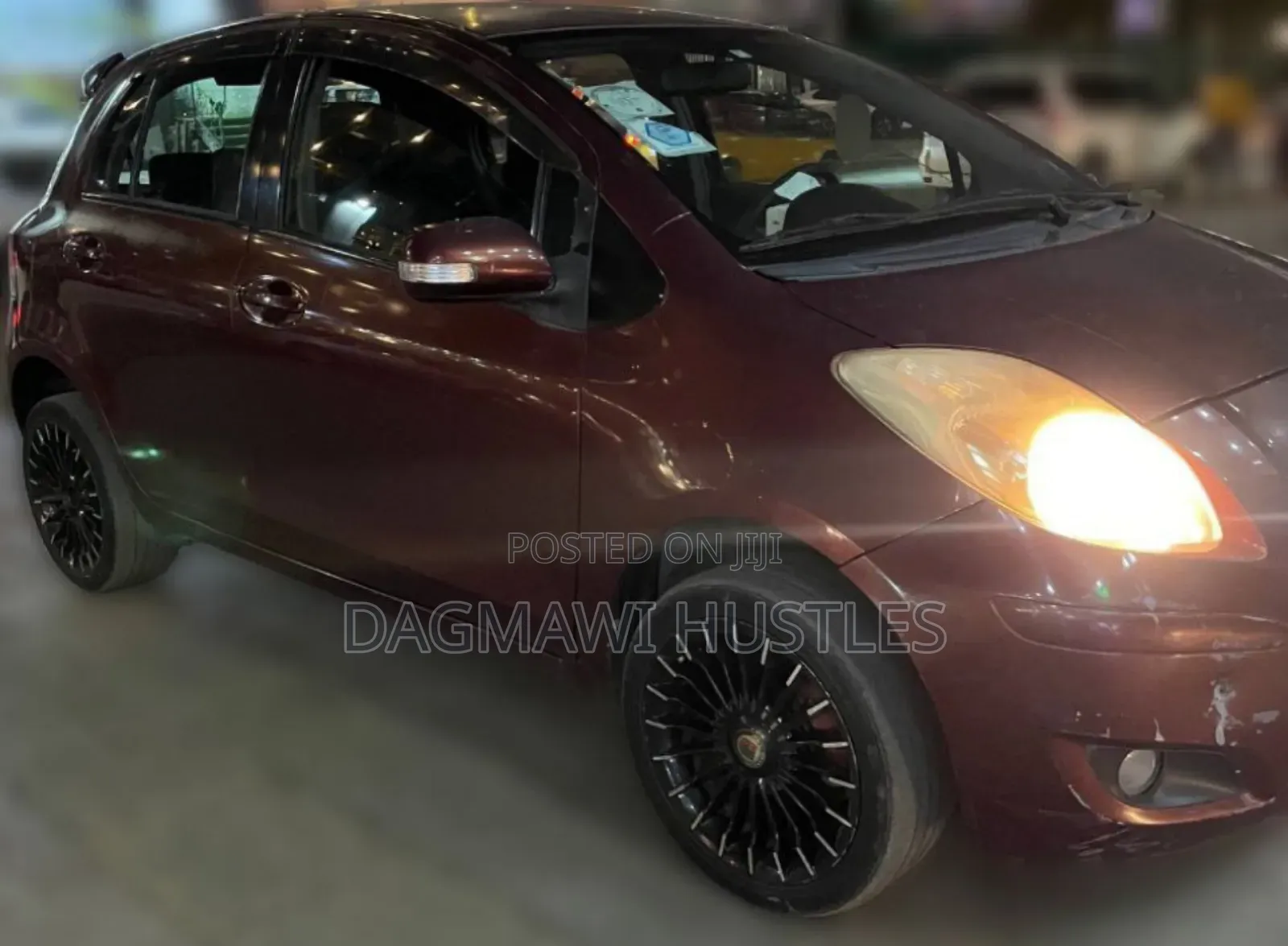 Toyota Yaris 2010 Burgundy