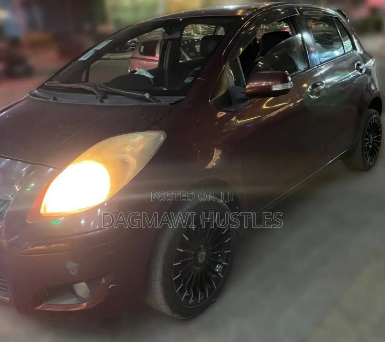 Toyota Yaris 2010 Burgundy