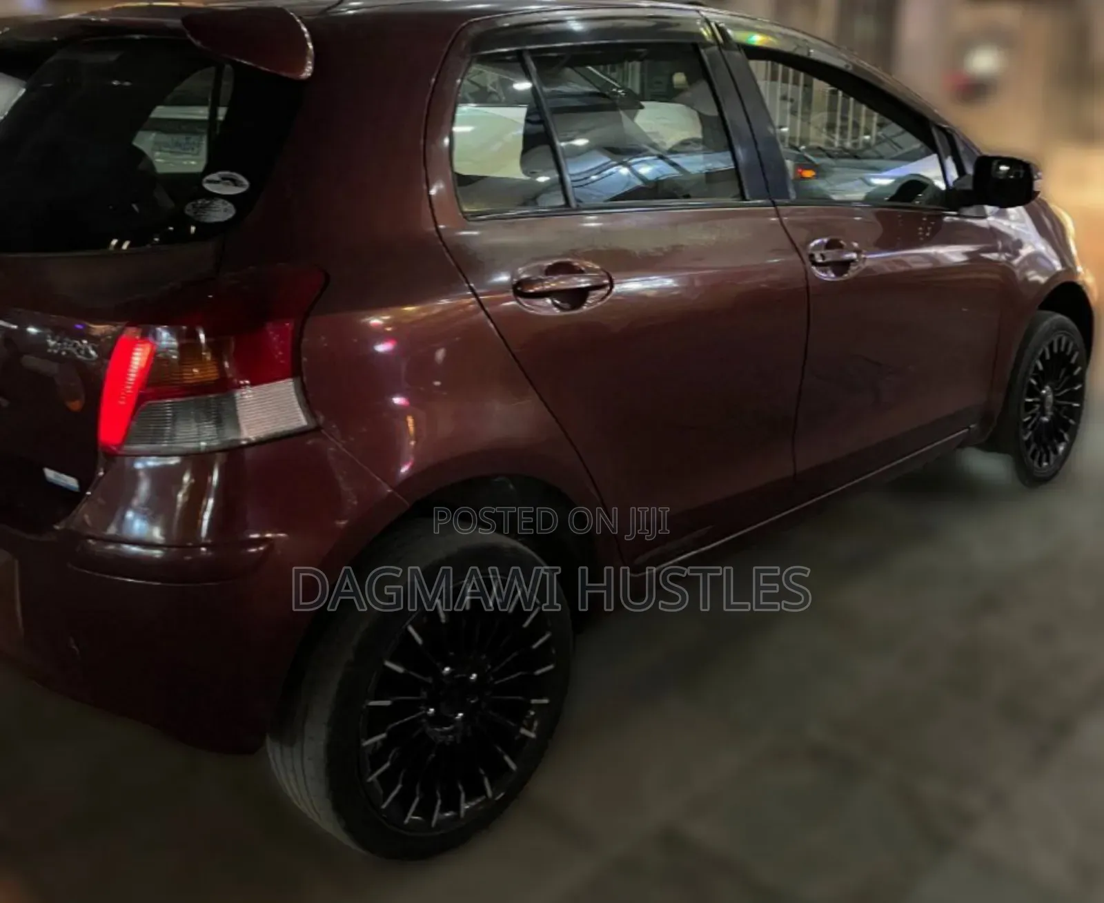 Toyota Yaris 2010 Burgundy