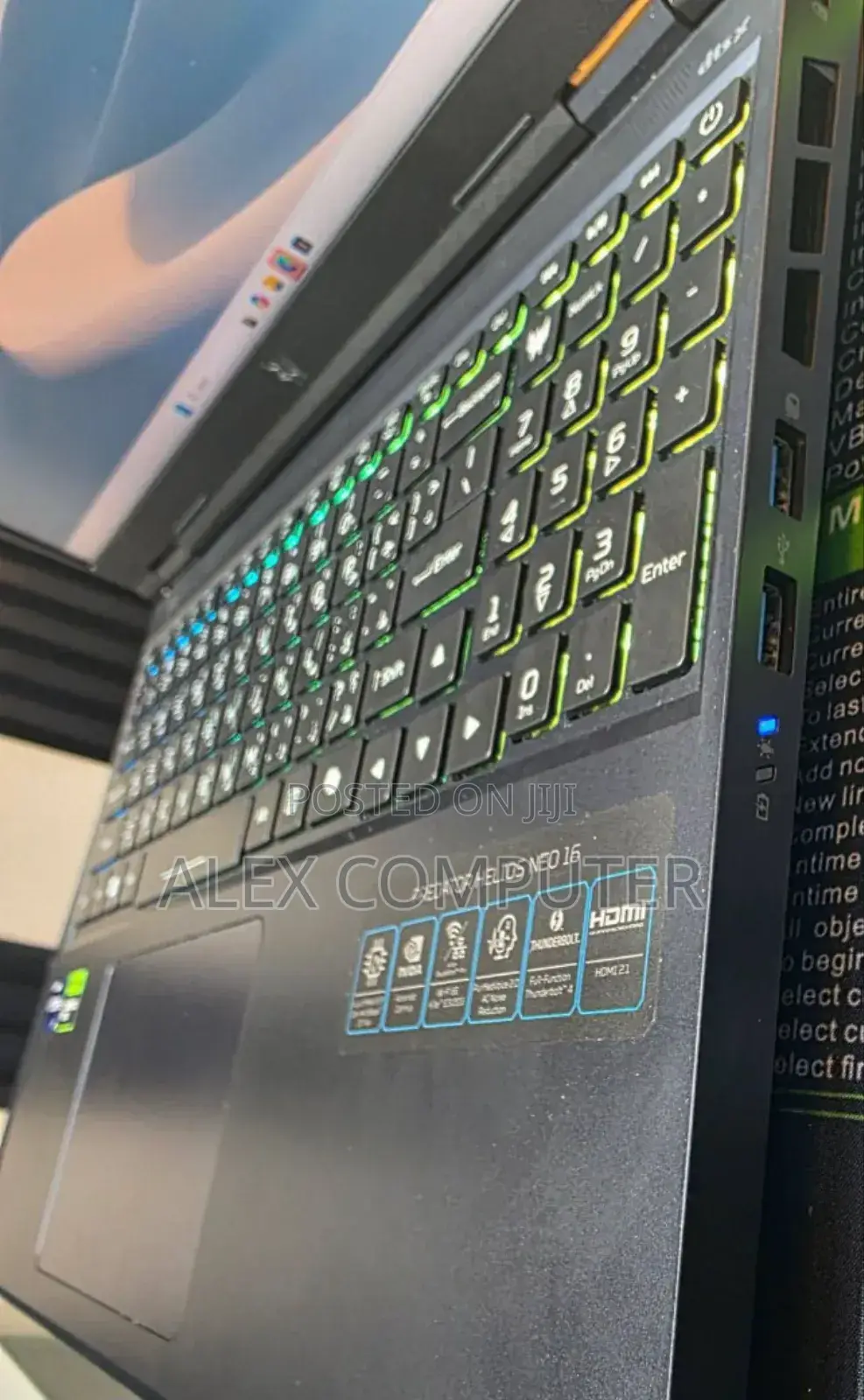 New Laptop Acer Predator Helios Neo 16 16GB Intel Core I9 SSD 1T