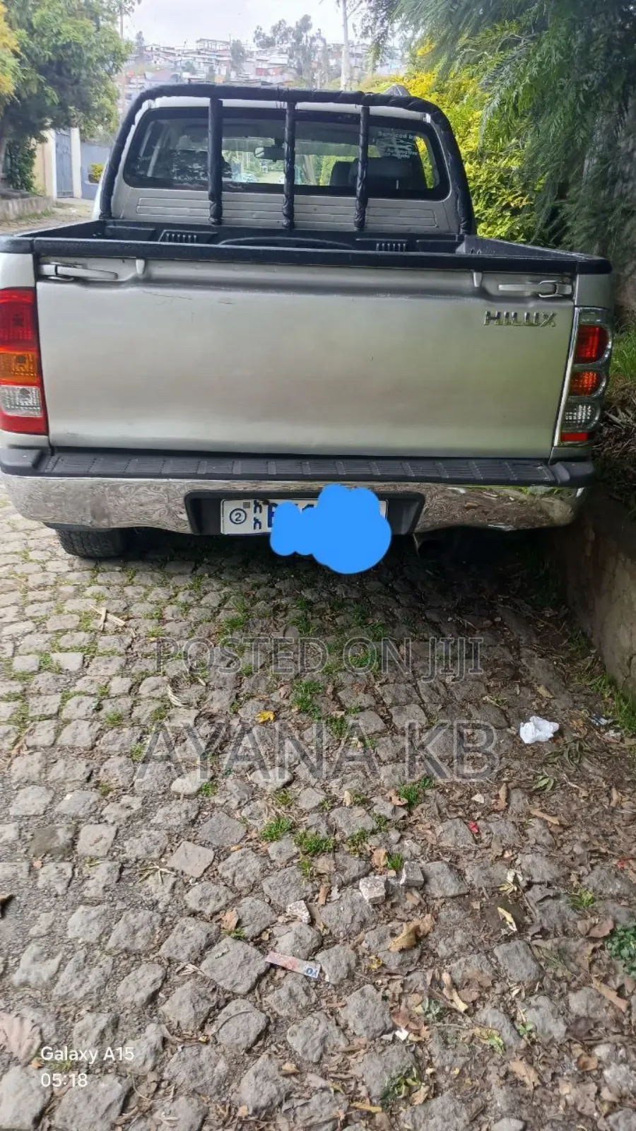 Toyota Hilux 2010 Gray