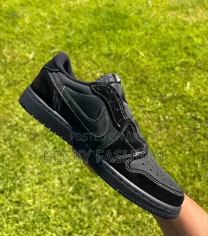 Jordan Travis Scott Black Phantom Shoes