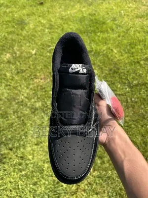 Jordan Travis Scott Black Phantom Shoes