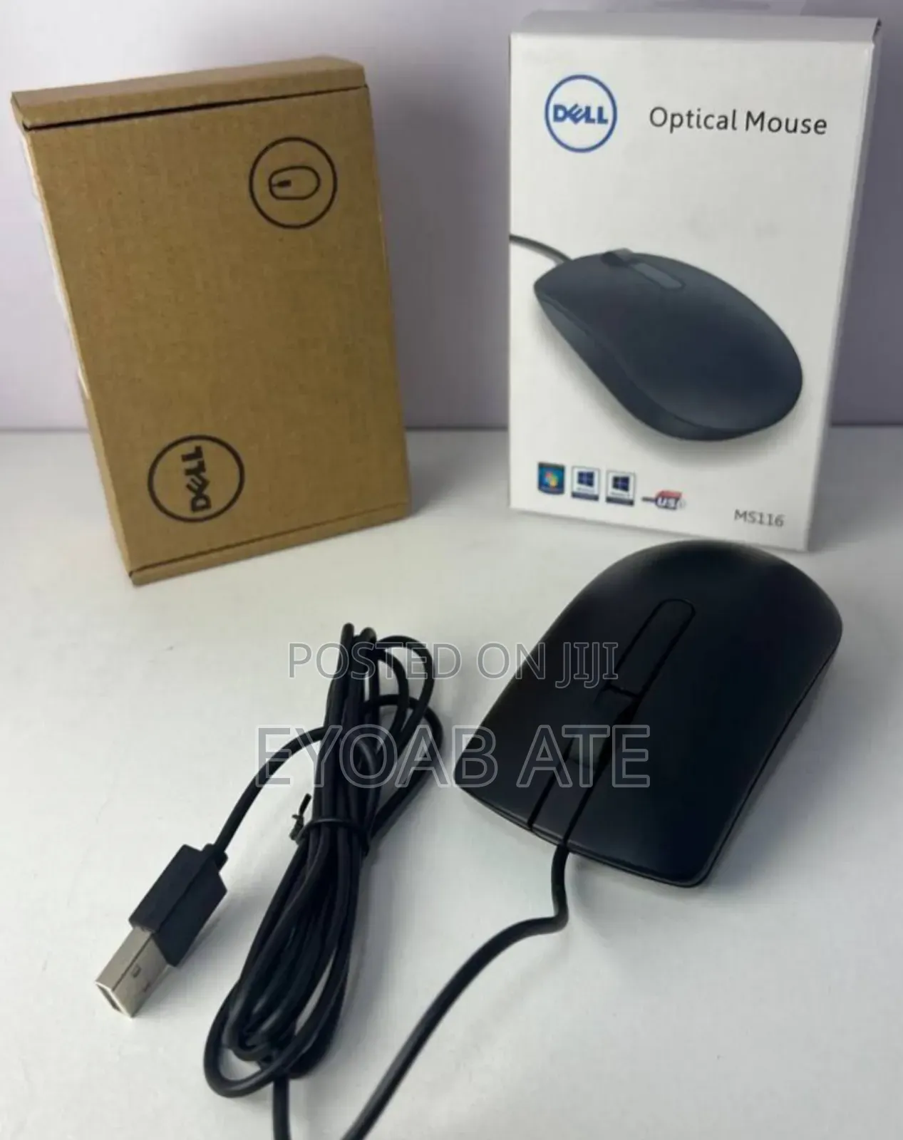 Dell Ms116 Wired Optical Mouse