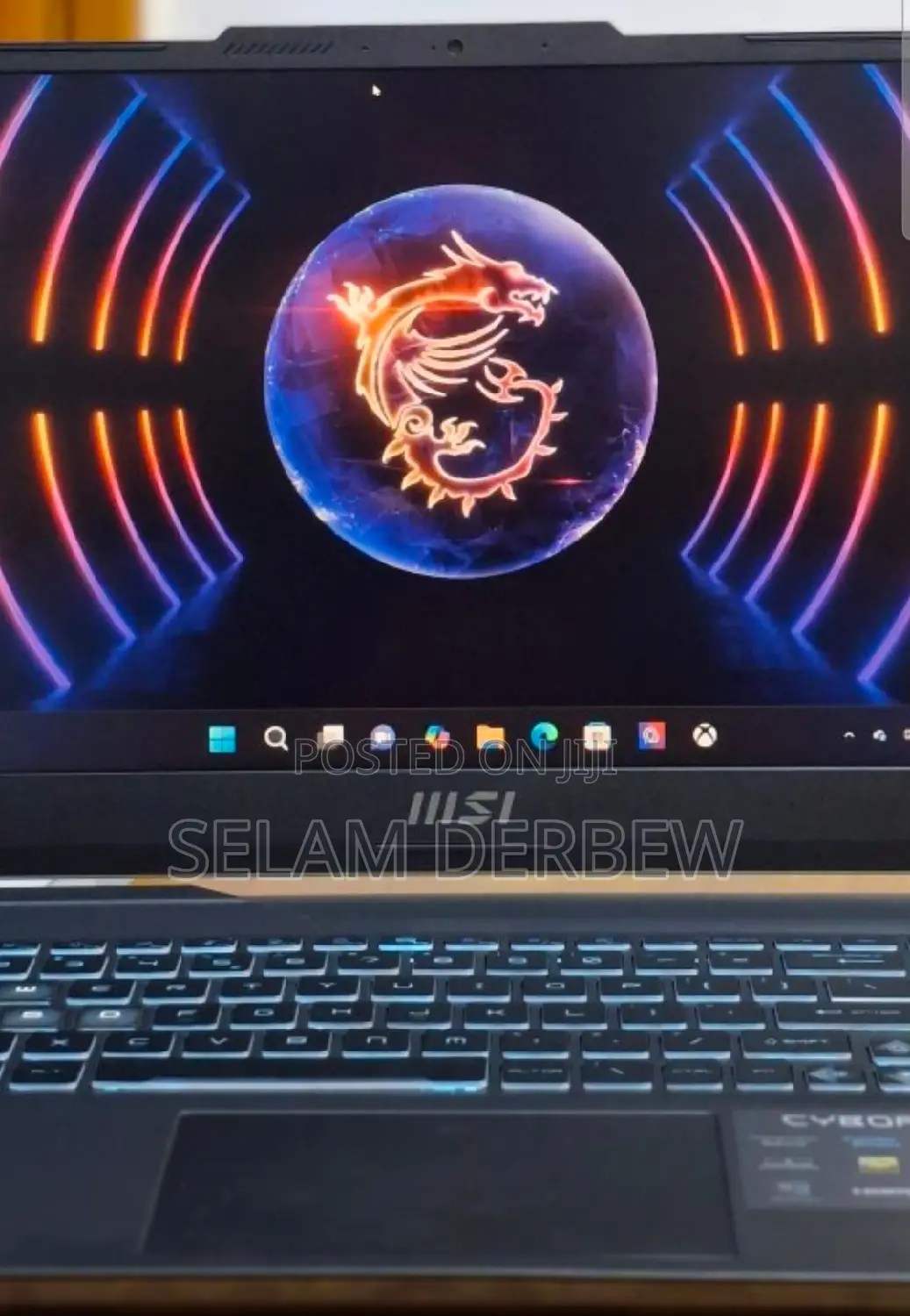 New Laptop MSI Cyborg 15 16GB Intel Core I7 SSD 512GB