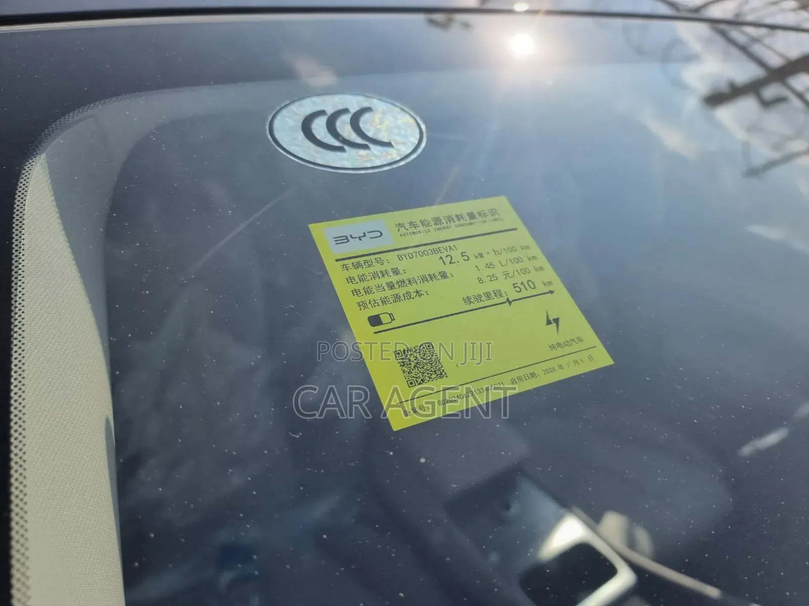 New BYD Yuan Plus 2025 Black