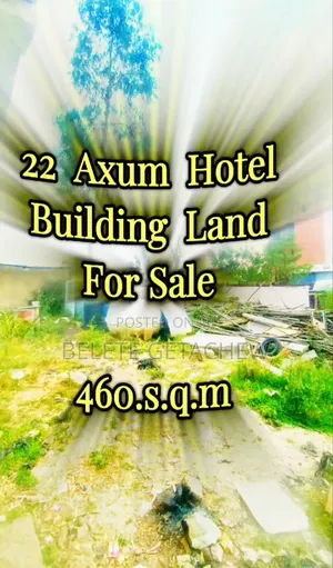 22 Axum Hotel, Land for Sale 460sqm