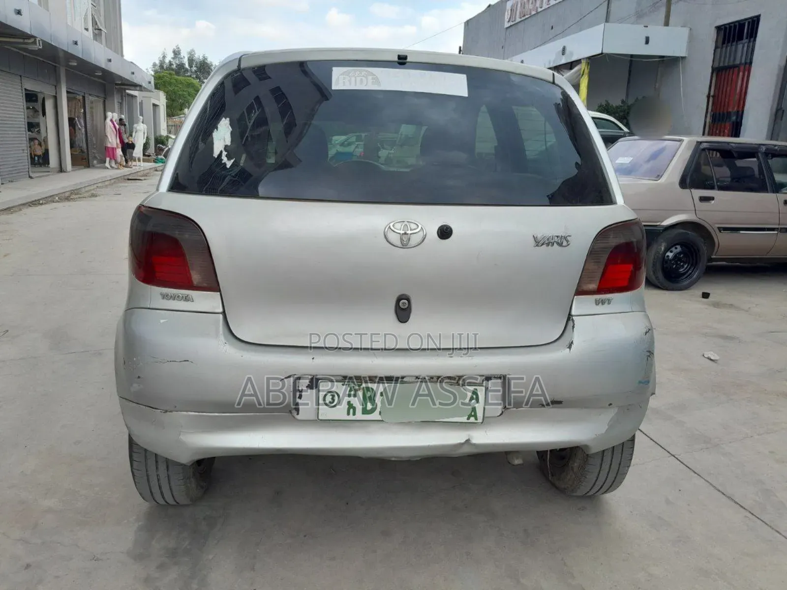 Toyota Yaris 2001 Silver
