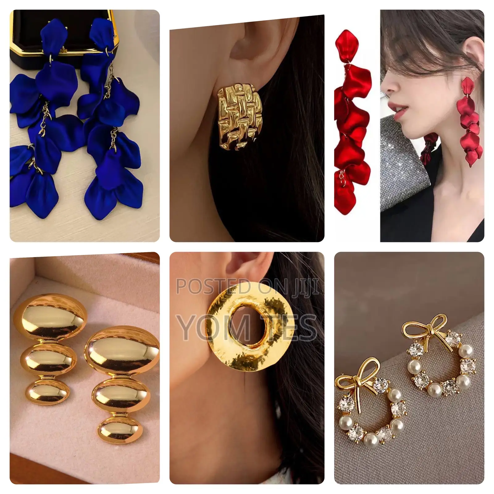 Earrings & Rings Different Choice