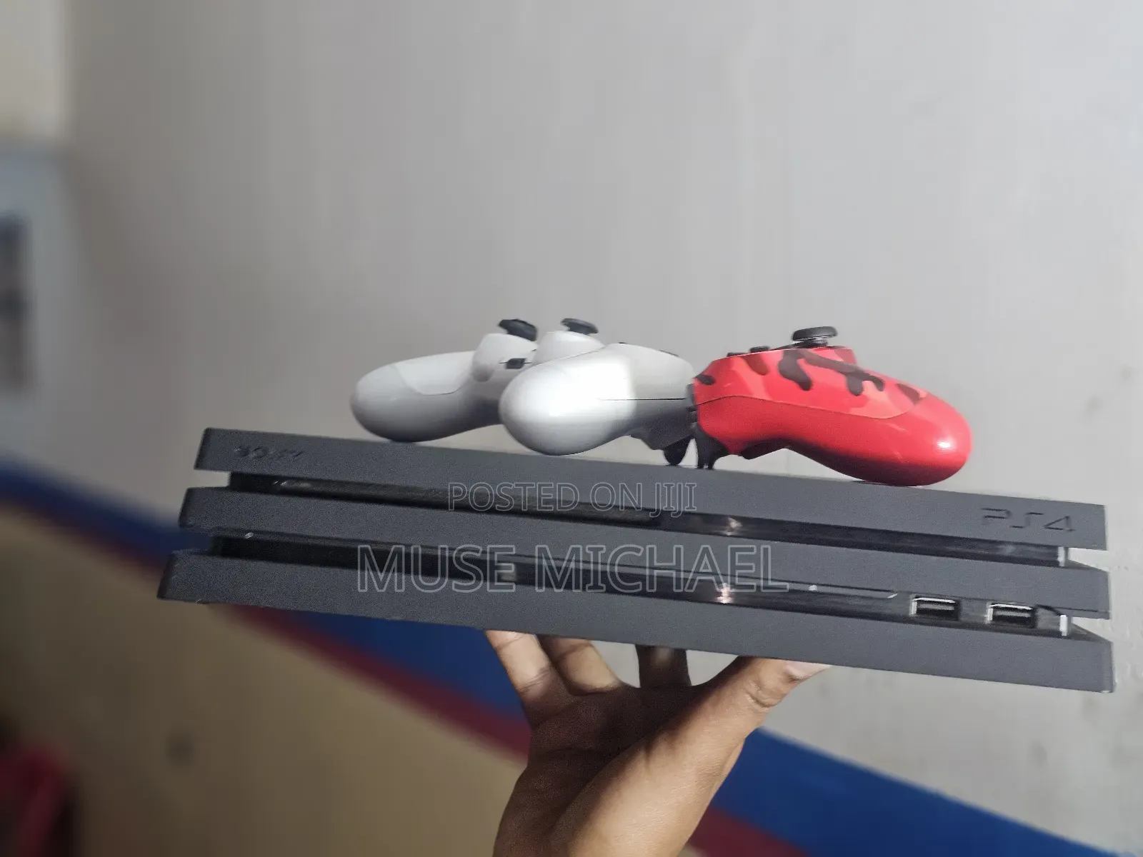 Ps4 Pro With 2 Original Dualshock 4 Controllers for 55,000 Etb.