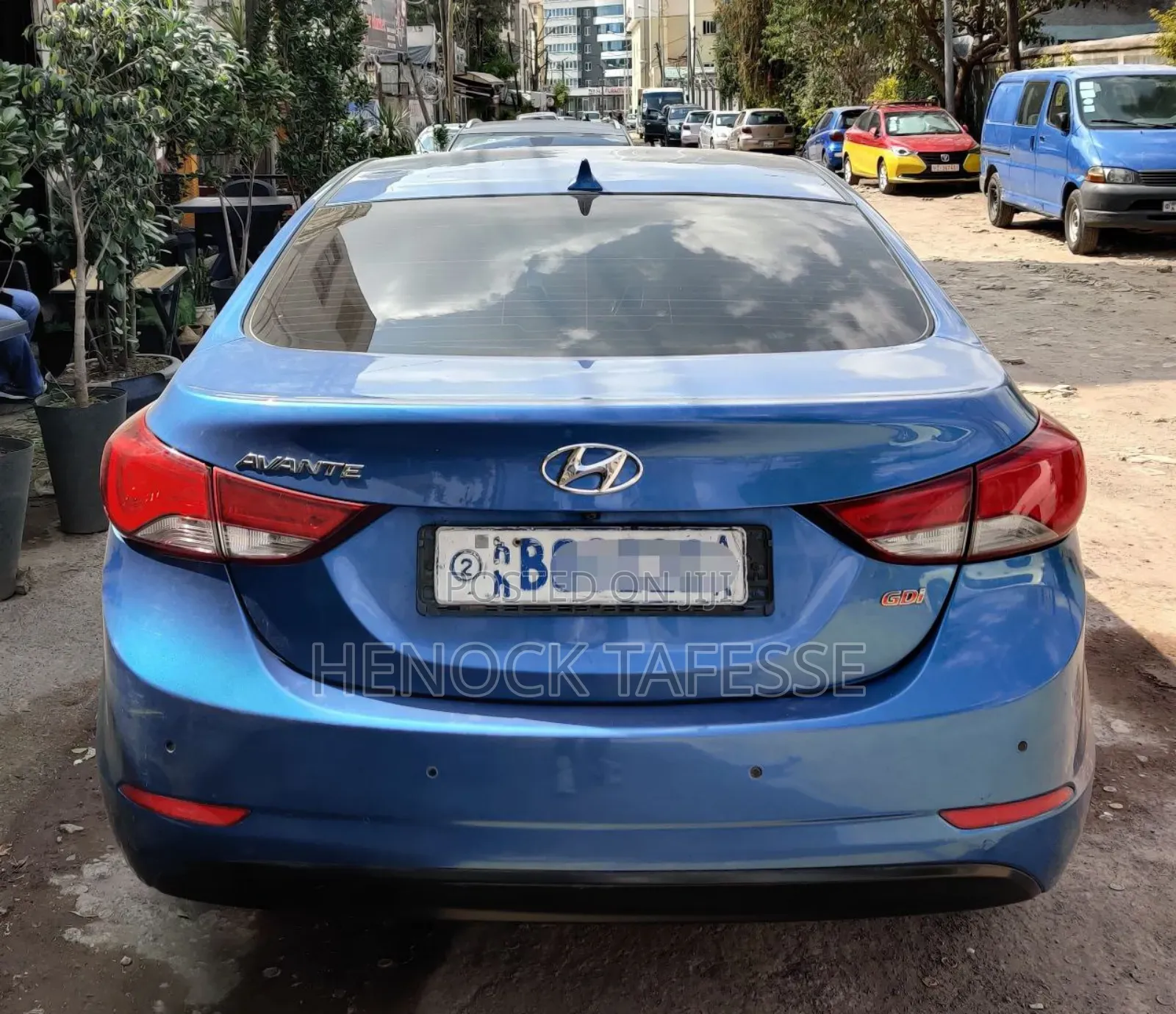 Hyundai Avante 2015 Blue