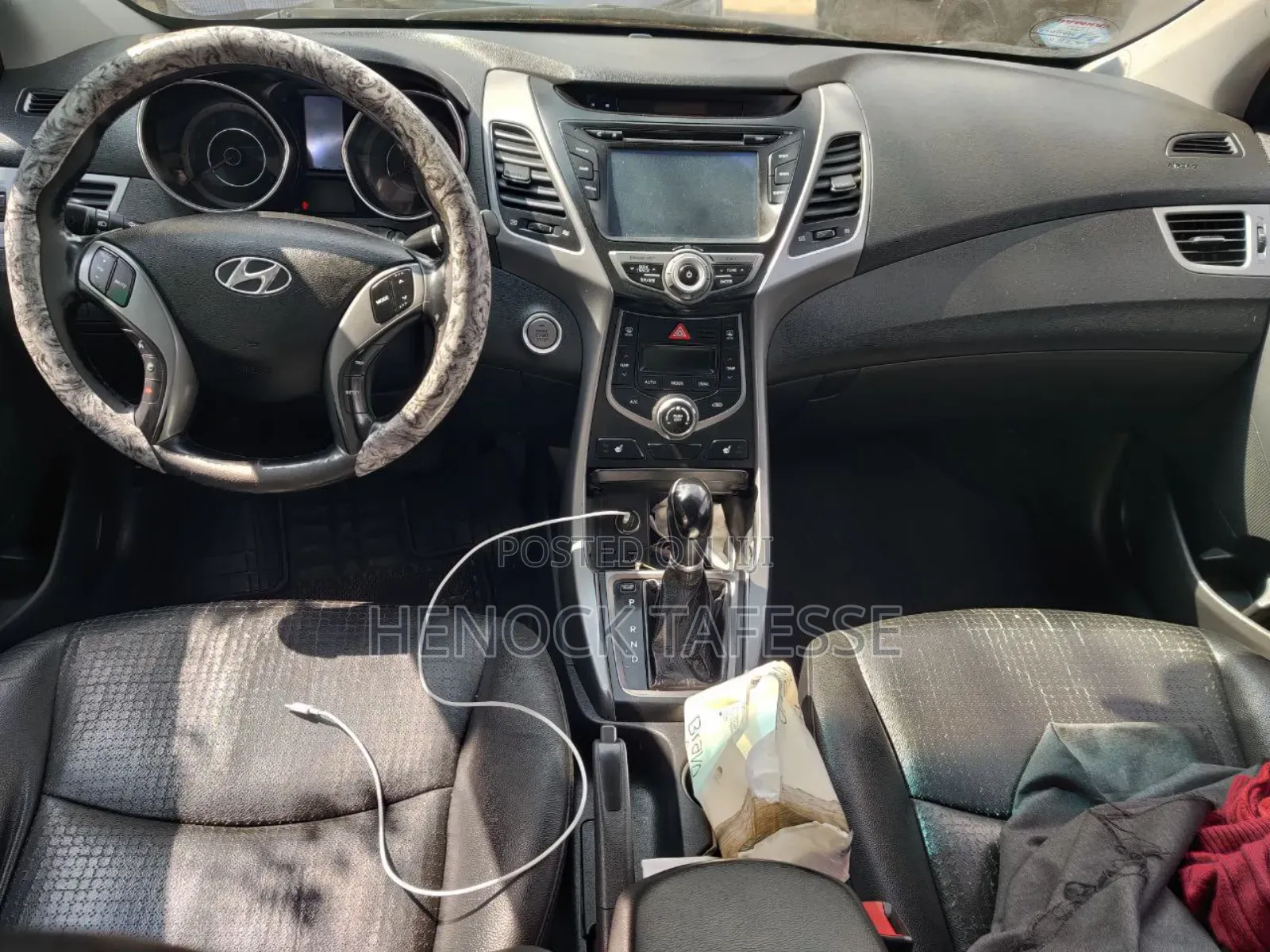 Hyundai Avante 2015 Blue