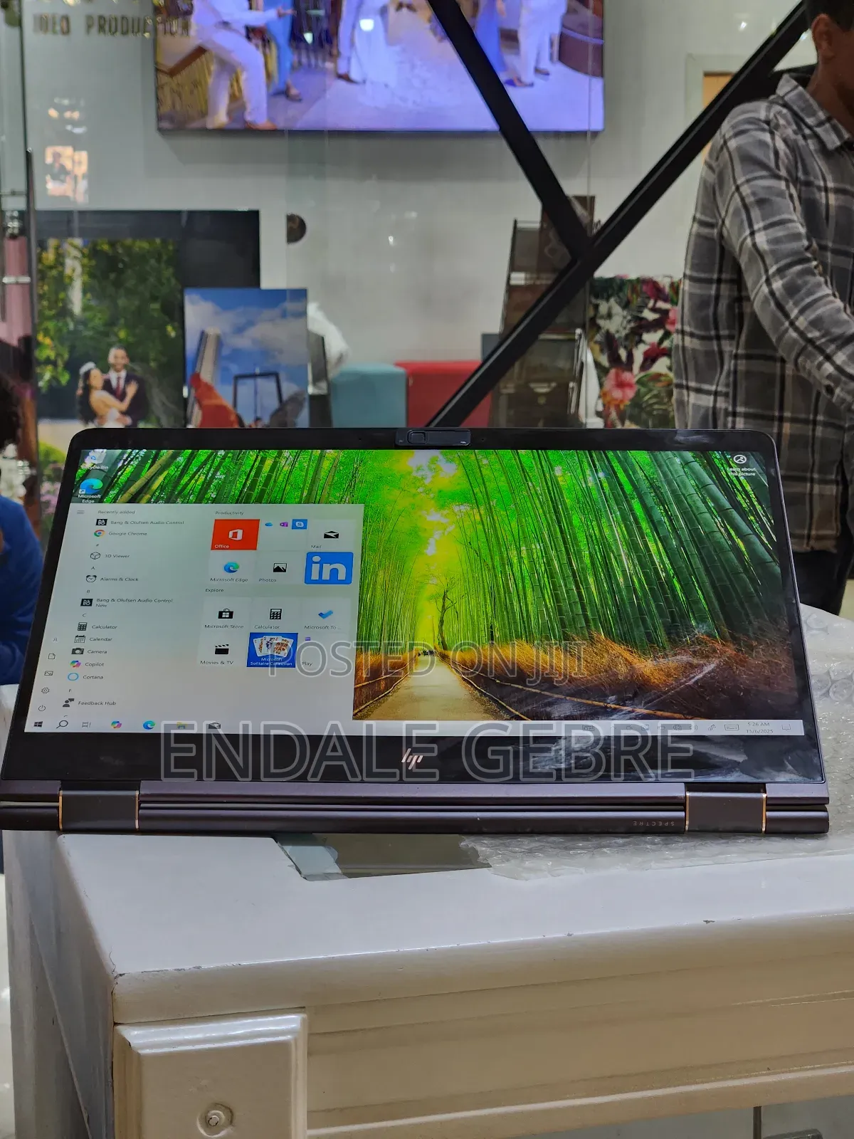 New Laptop HP Spectre 16GB Intel Core I7 SSD 512GB