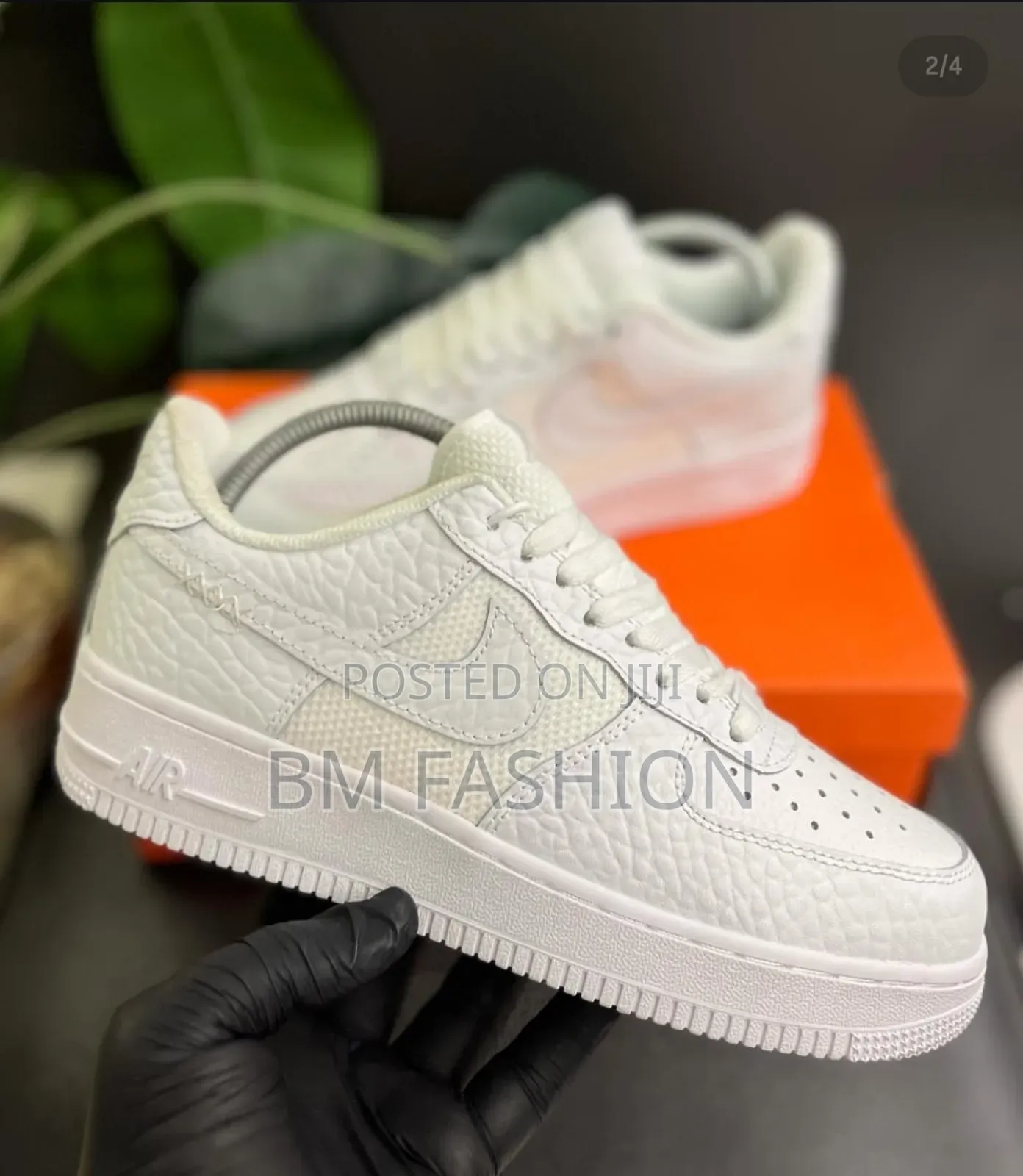 Nike Air Force 1 Low "Snakeskin White" Sneakers on Sale