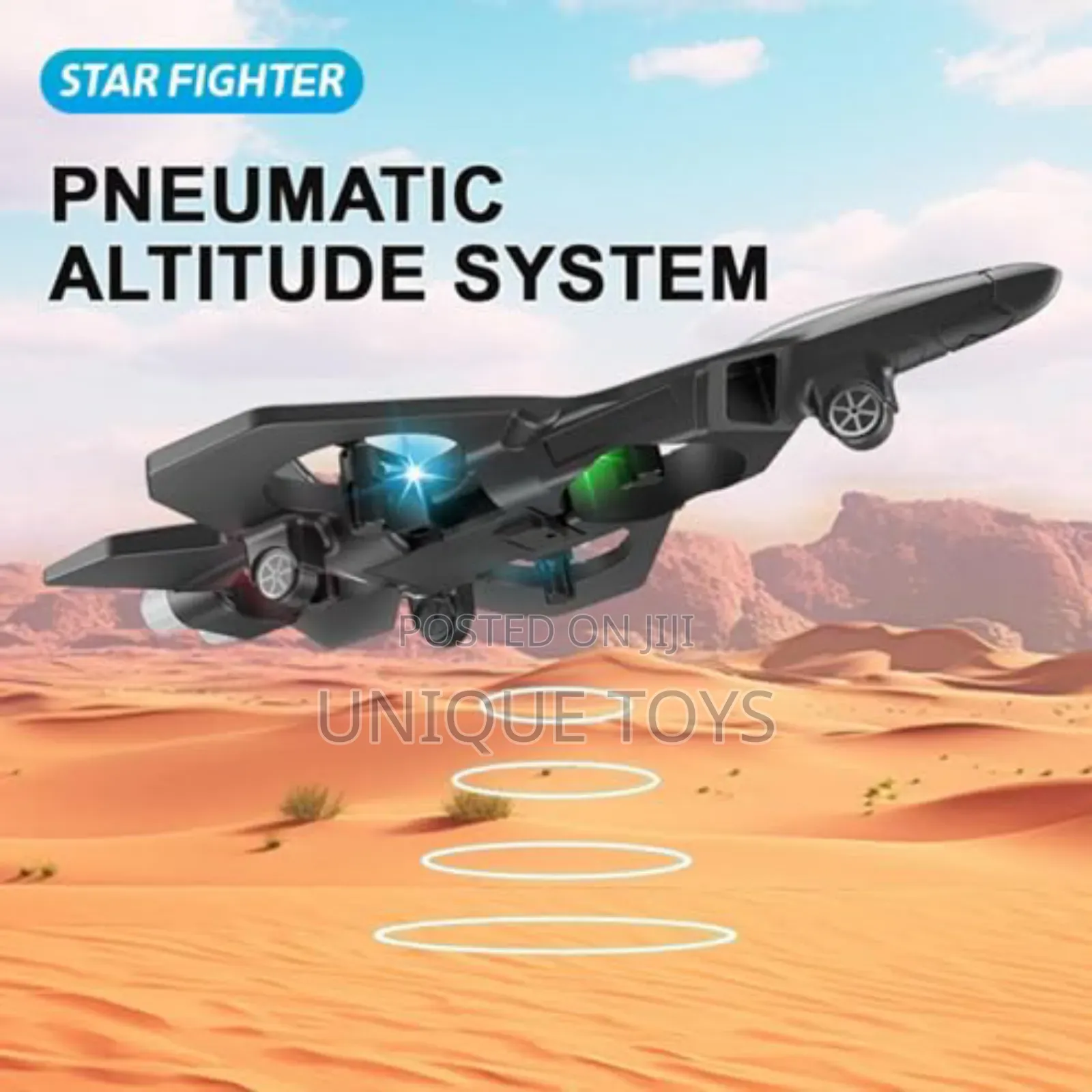 Starfighter Drone Toy – Interstellar Fighter Plane
