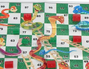 2in1 Game Board 2በ1 ጨዋታ Ludo + Snakes Ladders Game