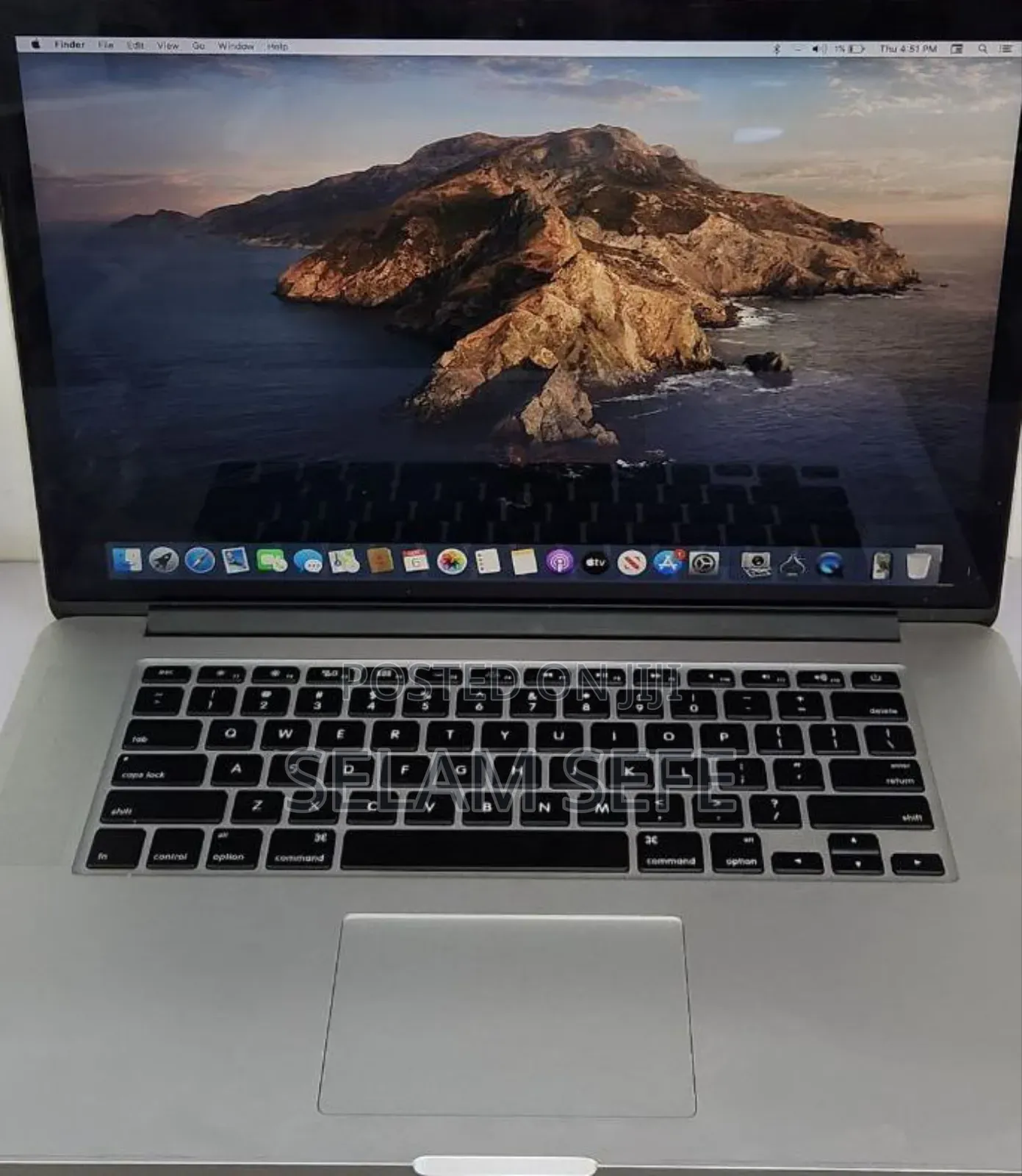 New Laptop Apple MacBook Pro 2015 16GB Intel Core I7 SSD 512GB