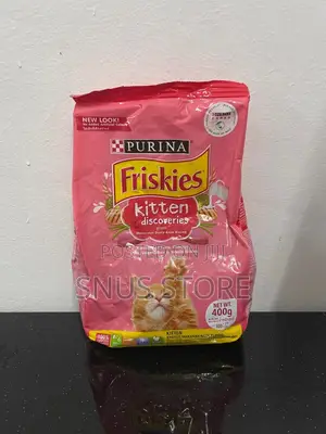 Friskies Kitten Discoveries Cat Food – 400g Tuna, Chicken Milk