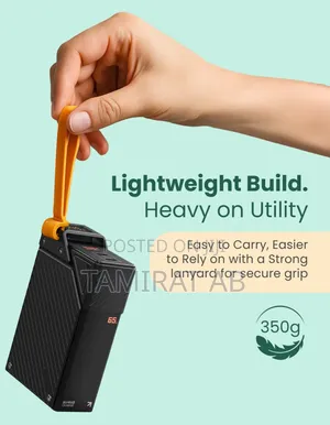 Yesido 20000mah Portable 65w Fast Charging Powerbank Smartphone/Laptop