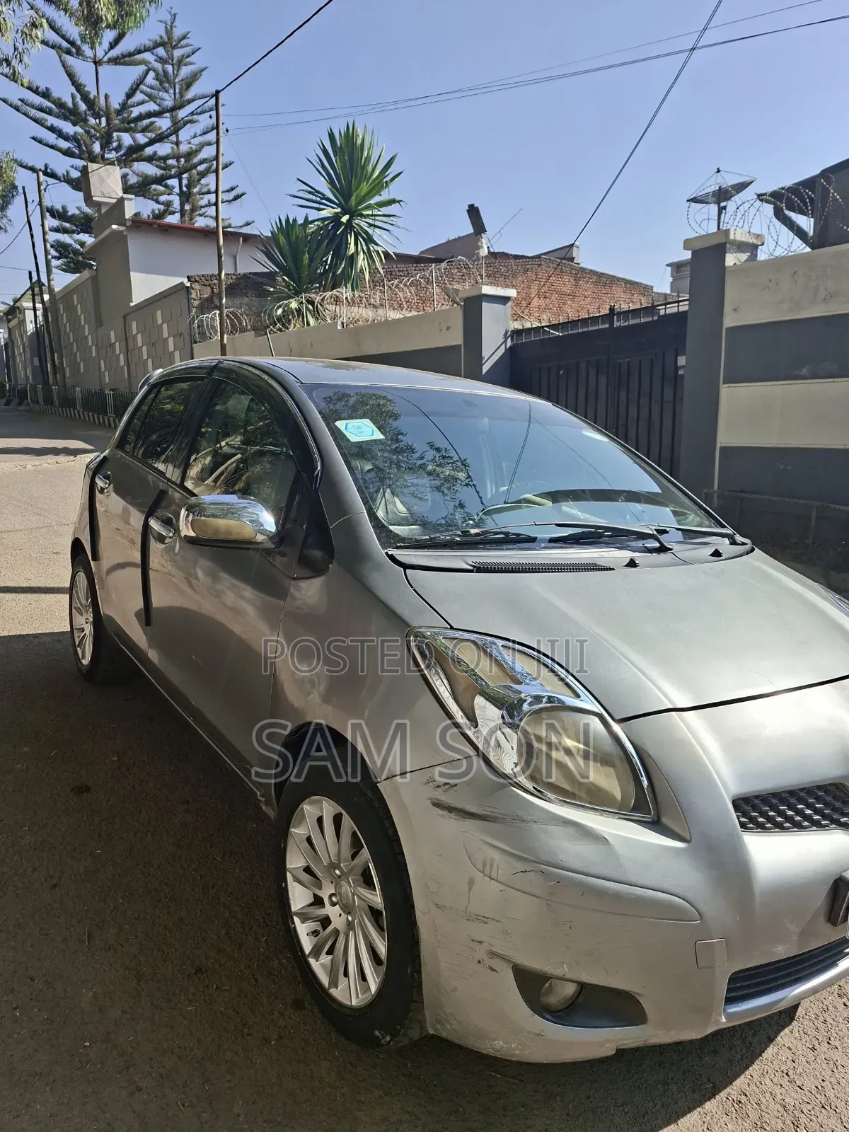 Toyota Yaris 2008 Silver