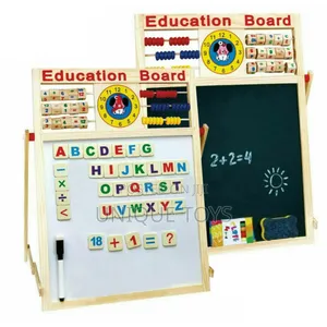 Photo - Multi-Functional Wooden Magnetic Educational Board
